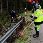 Arbetsdag ett regnigt 27 oktober!